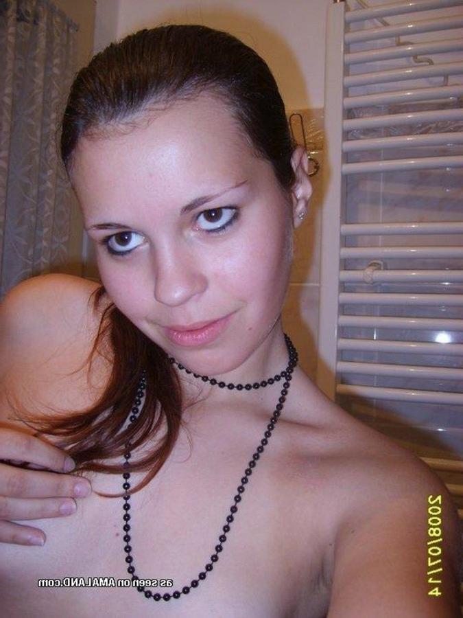 12P Pics of a spanish teen showing her perky tits