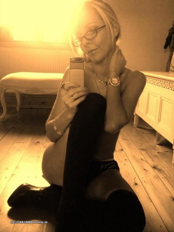 15P Horny amateur wife playing with cock