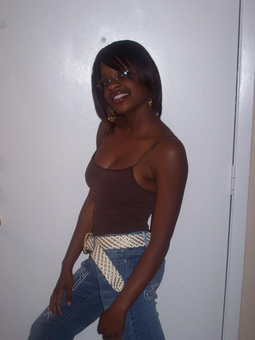 15P These ebony teen girlfriends posing and naked