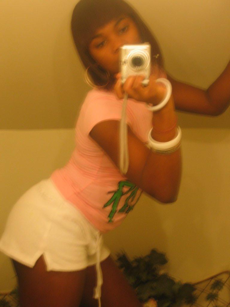15P These ebony teen girlfriends posing and naked