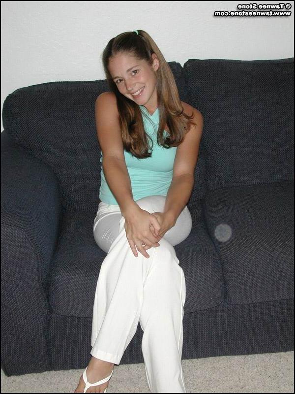 14P Tawnee Stone reveals her perky breasts