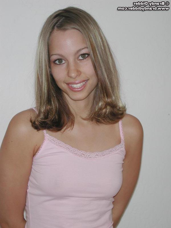 16P Brandy shows off her perky tits