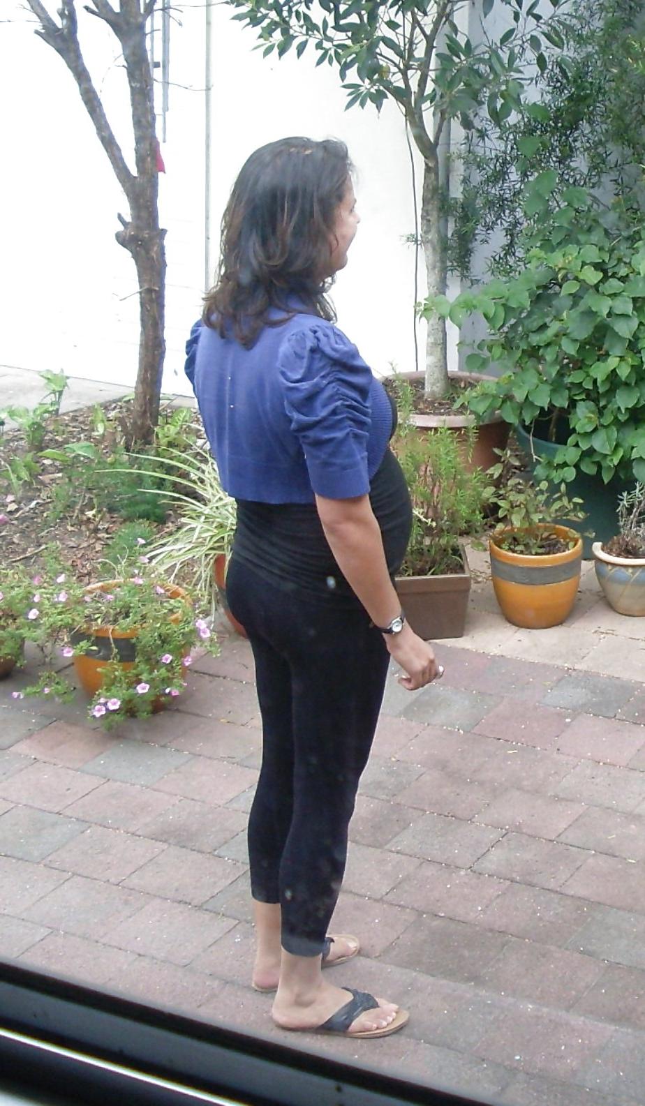 9P Michelle , pregnant indian mom