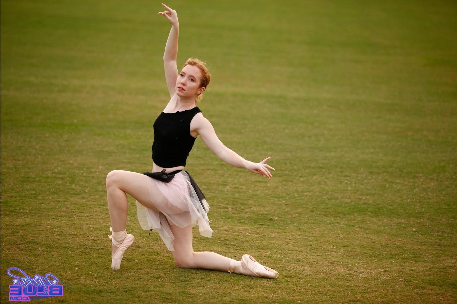 15P I am doing ballet in the grass. In These photos you get to see