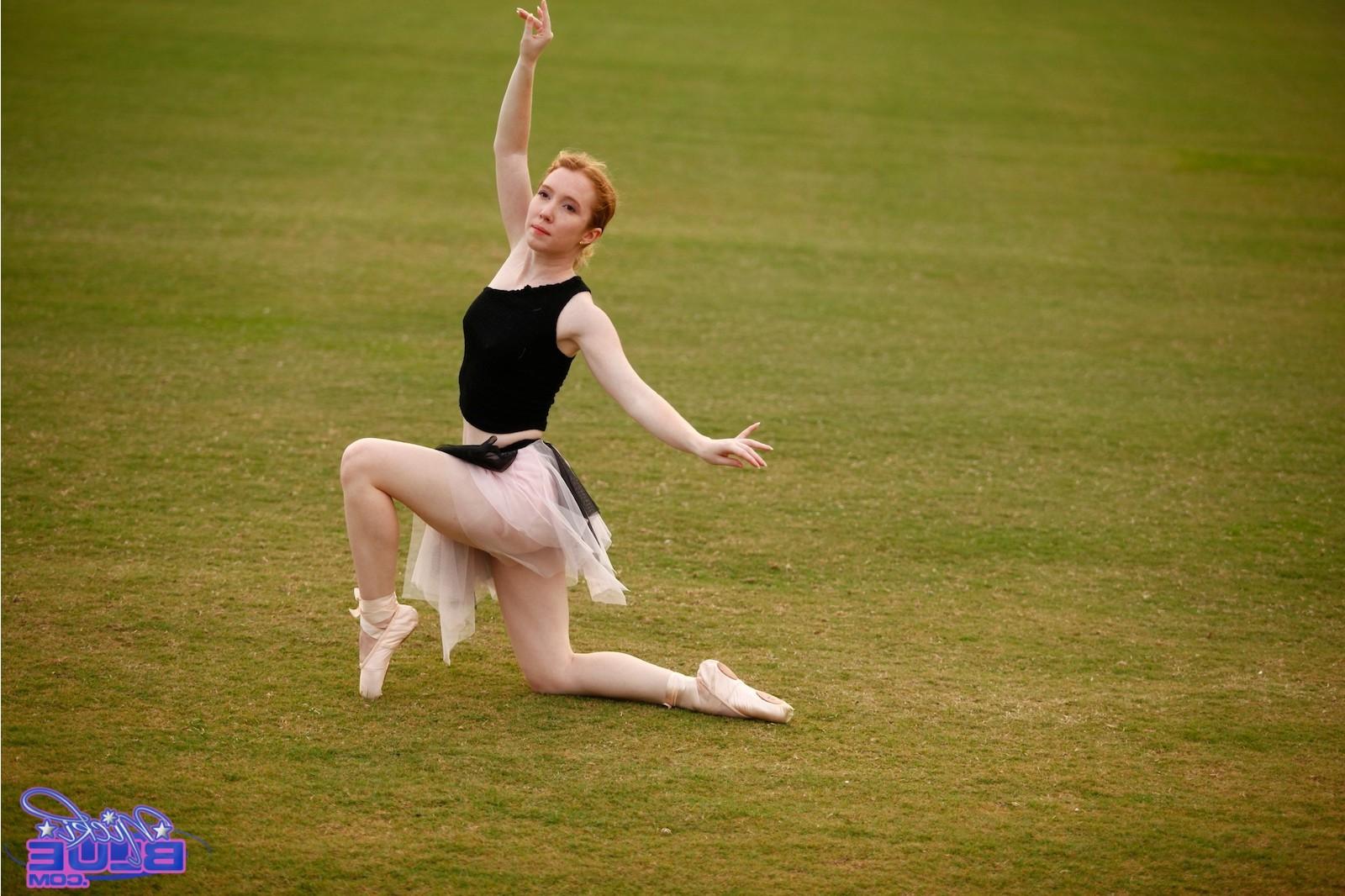 15P I am doing ballet in the grass. In These photos you get to see