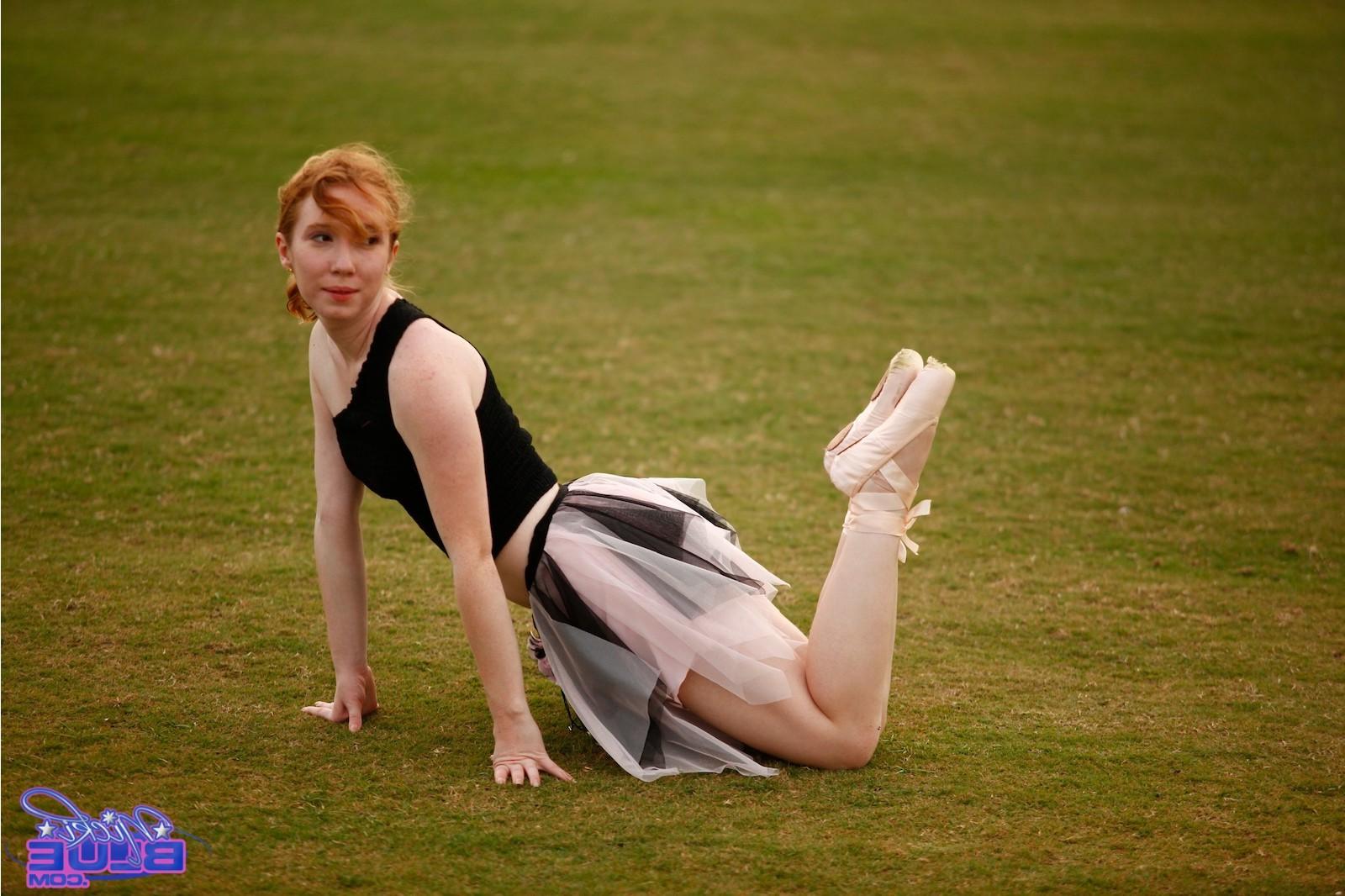 15P I am doing ballet in the grass. In These photos you get to see