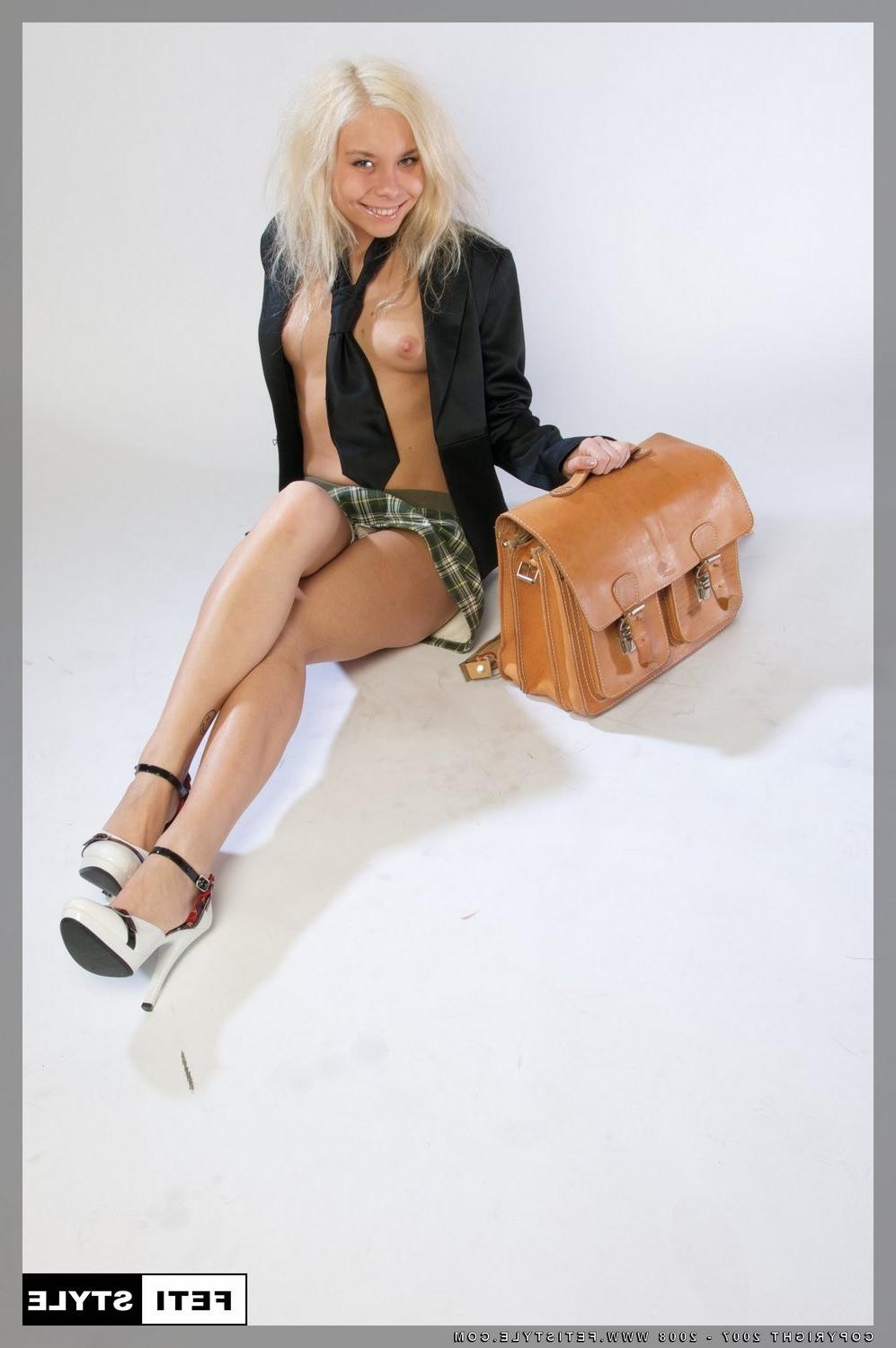 12P crazy Schoolgirl