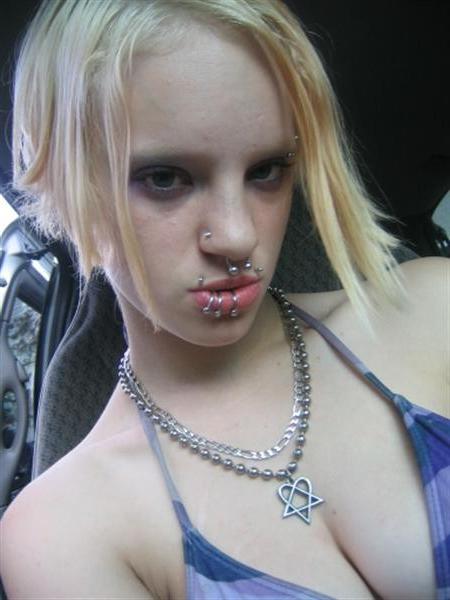 15P Amateur Emo Punk Rock Girlfriends Exposing Perky Little Teen Tits