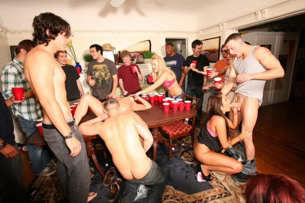 20P Crazy college beer sex party