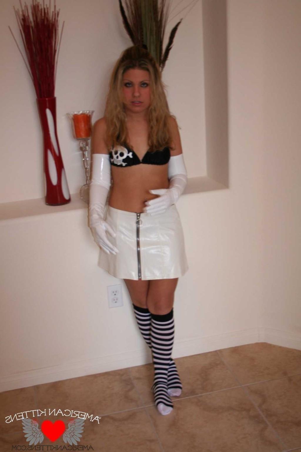 18P Aubrey Addams white gloves spreading her tight hot horny teen pussy this one is 