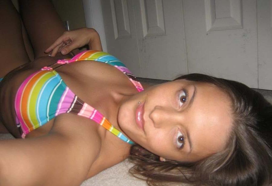 15P Hot Spanish amateur bikini chick