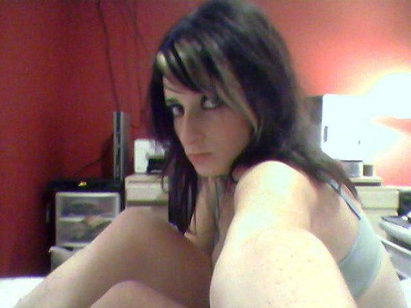 15P Depressed Emo Girlfriend Flashing Her Perky Little Teen Tits