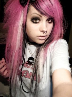 15P Selfshot alternative emo teen girlfriends