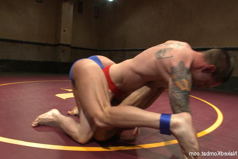 15P Badass newcomer Jay Rising takes on the muscled hunk Mitch Vaugh