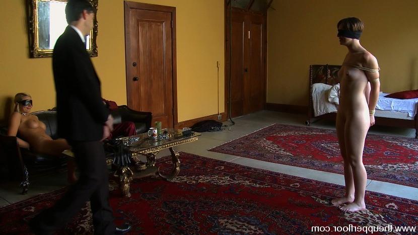 15P Sex slut arrives to service sadistic Masters and Mistresses on the Upper Floor
