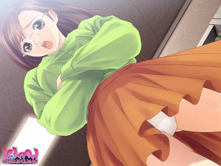 15P Cutie hentai maid showing her sexy assets outdoors