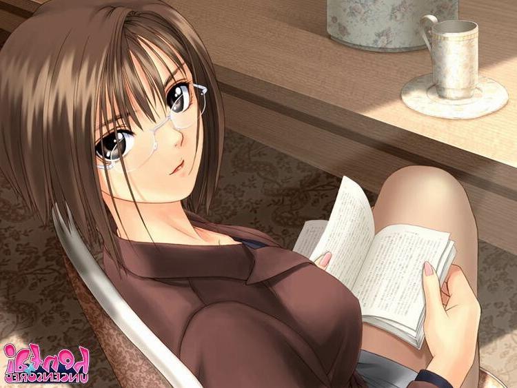 15P Cutie hentai maid showing her sexy assets outdoors