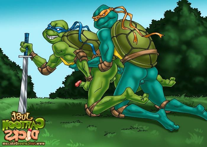 10P Gay Teenage Mutant Ninja Turtles - Gay American Dragon: Jake Lon