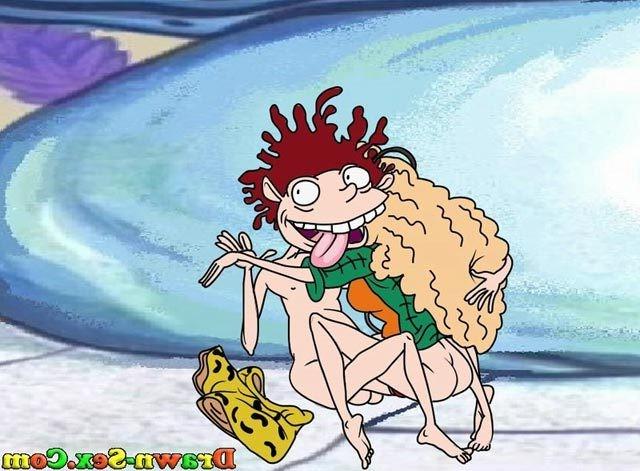 12P Eliza Thornberry shares Frank's dick and eats sperm 