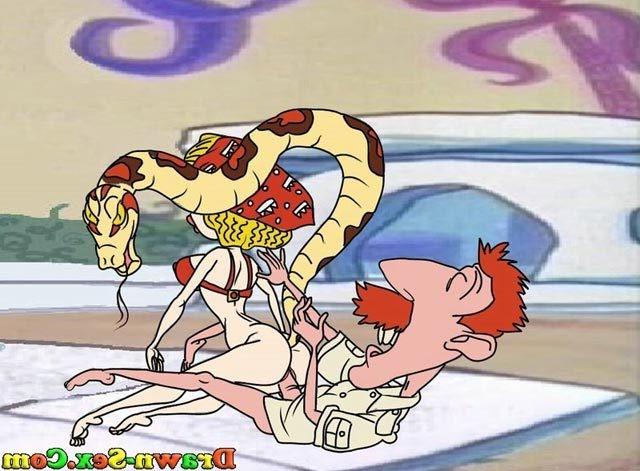 12P Eliza Thornberry shares Frank's dick and eats sperm 