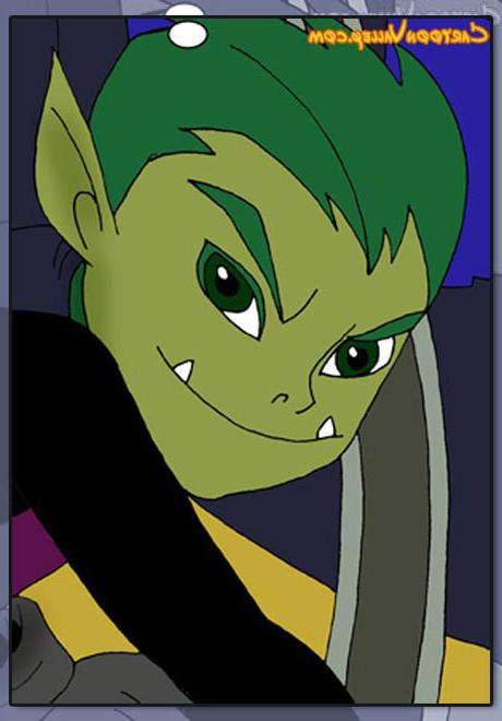 12P Lustful Starfire massages beest Boy and gets sperm