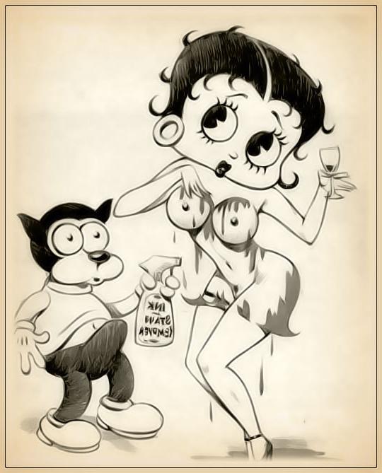 12P Betty Boob with curvy body got intense tight snatch 