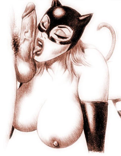 12P CatWoman rammed and putting sperm all over her body