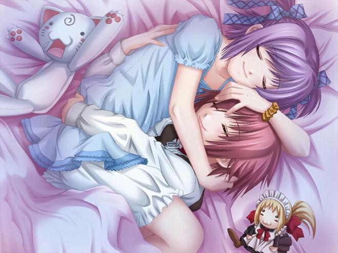 12P Anna with huge tits slams pervert Miroku then fucked