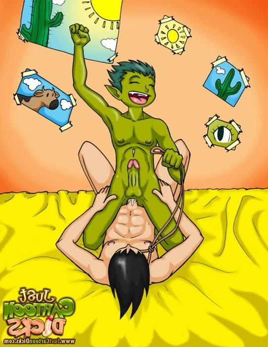 10P Teen titans gone gay