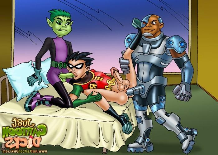 10P Teen titans gone gay