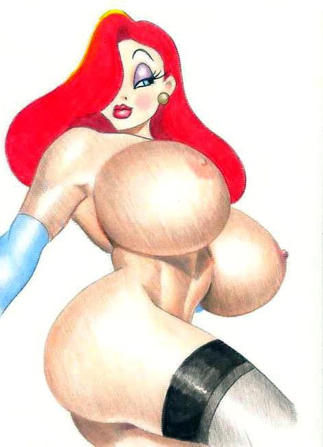 12P Pretty Jessica Rabbit gets assreamed and takes sperm