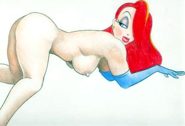 12P Pretty Jessica Rabbit gets assreamed and takes sperm