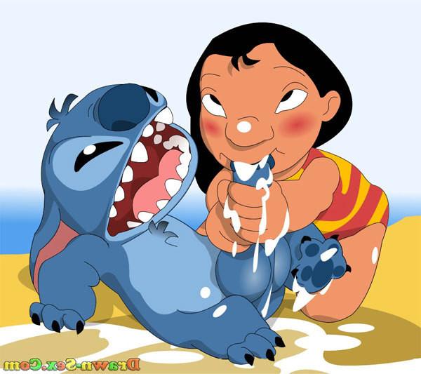 12P Die schwanzhungrige Lilo knallt zu und wird mit Sperma beladen