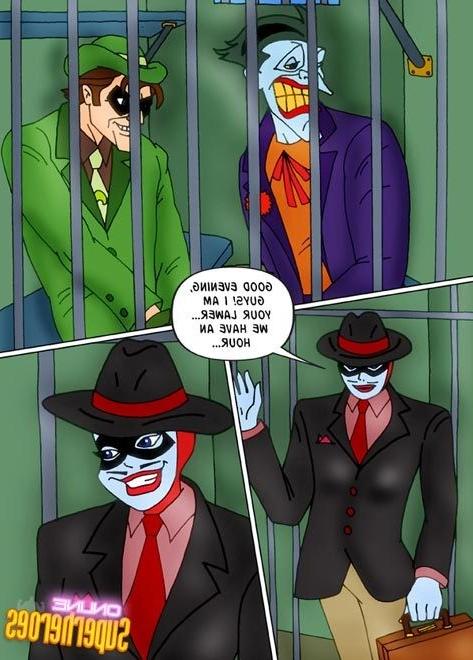 12P Harley Quinn blows and gets gooey sperm