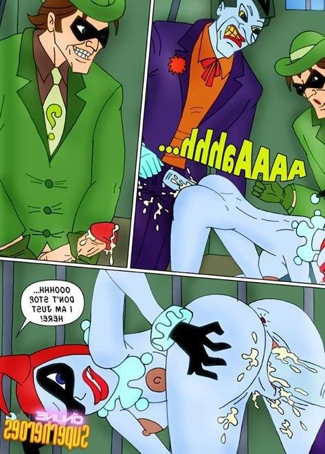 12P Harley Quinn blows and gets gooey sperm