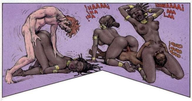 15P caught by savages for hardcore sex orgy