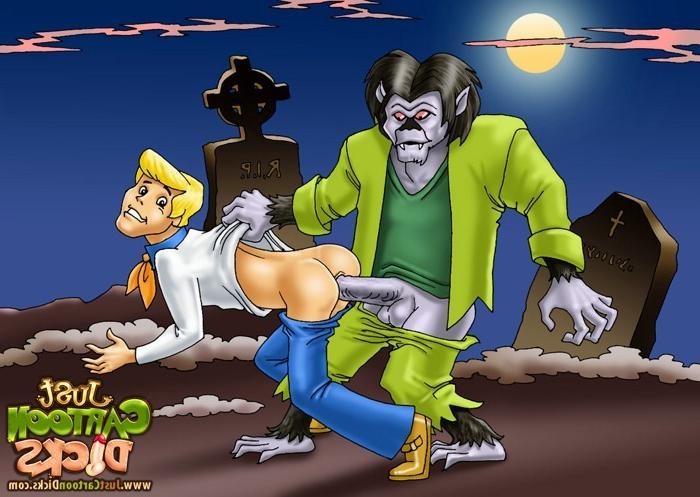 15P Gay porn cartoons with uncensored fucking of scooby doo