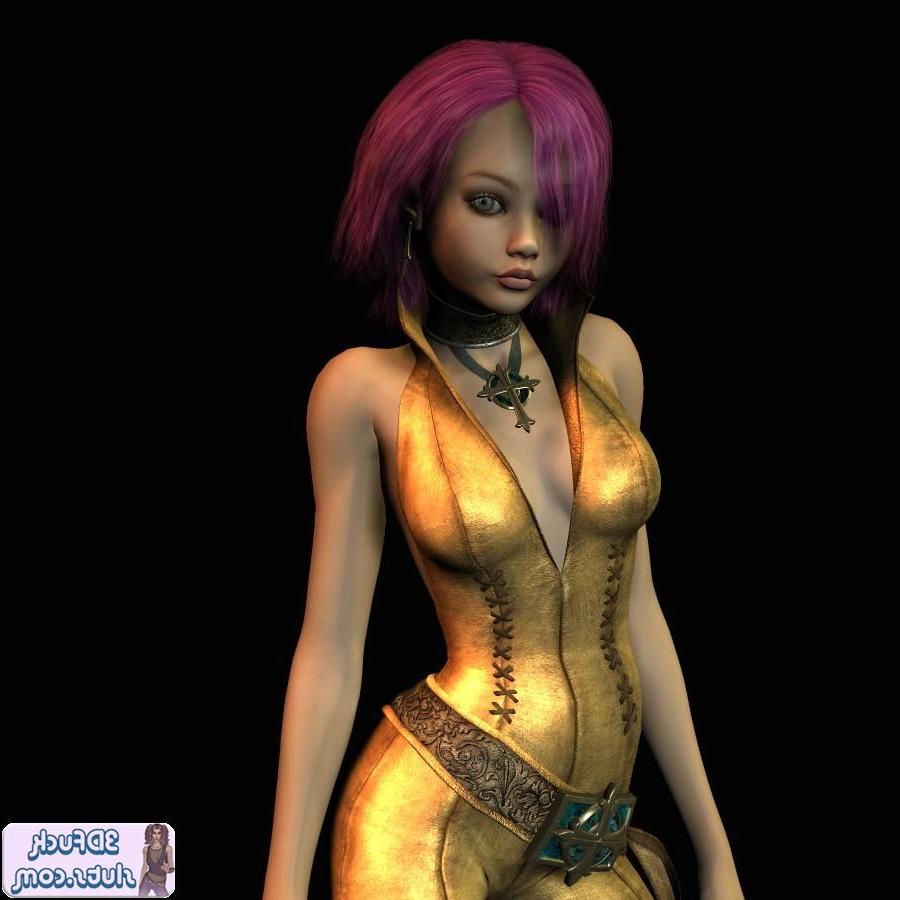 20P 3D toons with red crazy hair