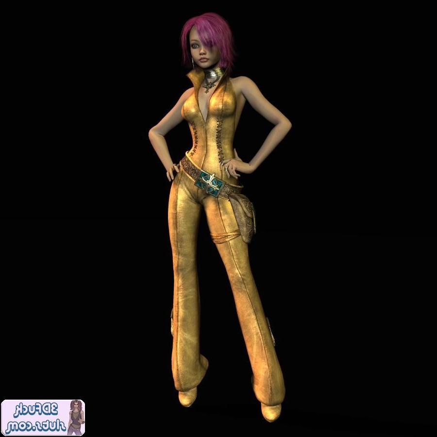 20P 3D toons with red crazy hair