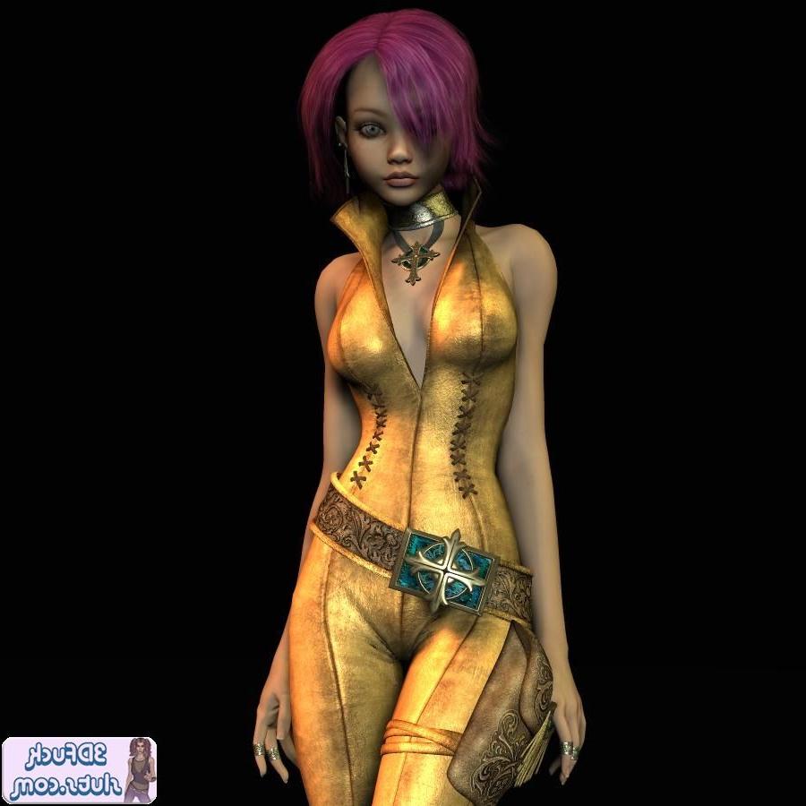 20P 3D toons with red crazy hair