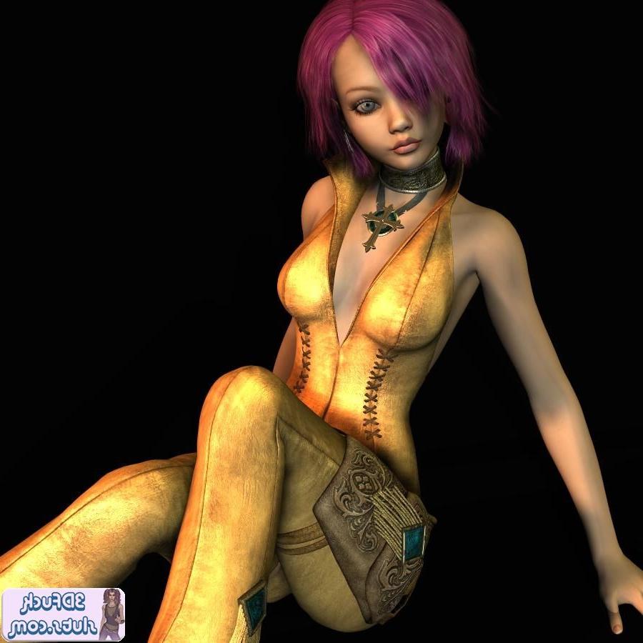 20P 3D toons with red crazy hair