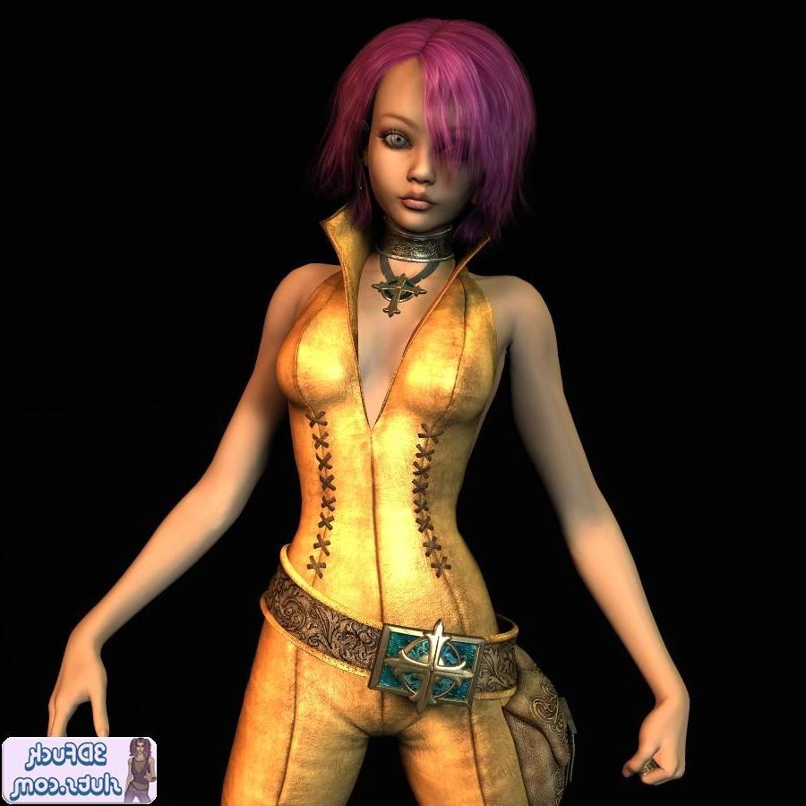 20P 3D toons with red crazy hair