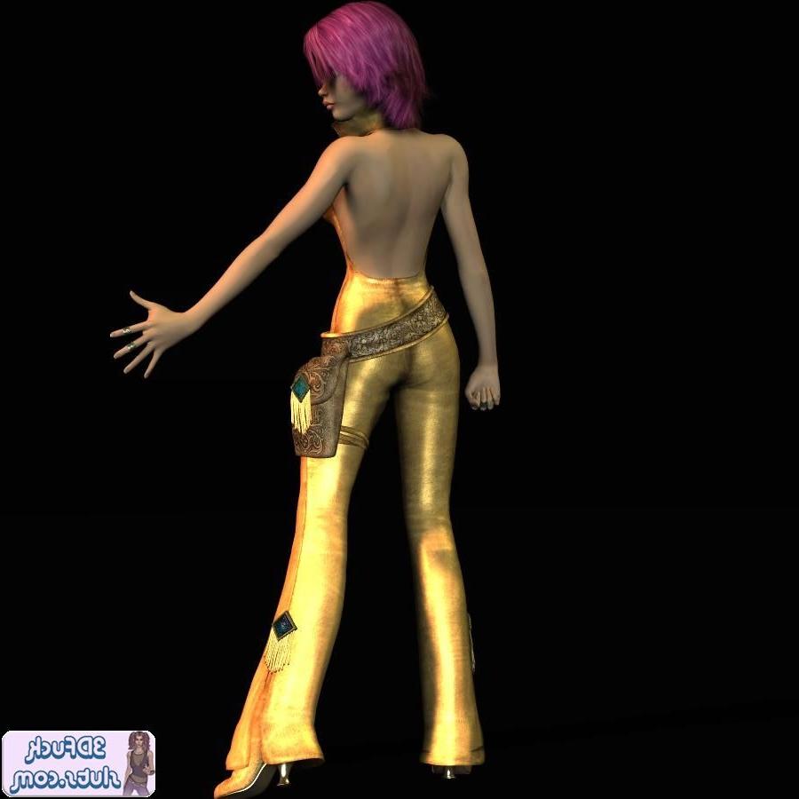 20P 3D toons with red crazy hair