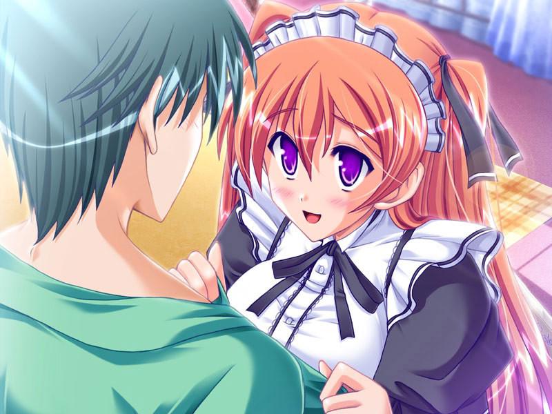 19P Beautiful busty hentai battle maid lets her master fuck her hard