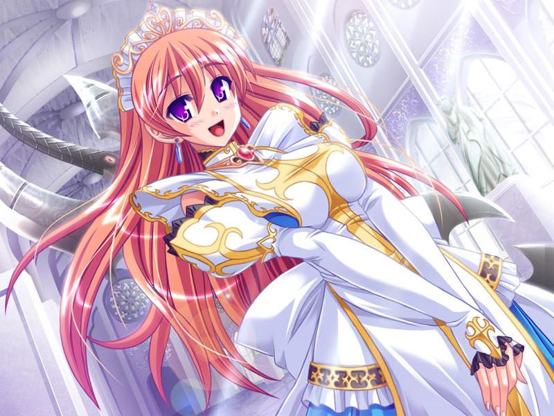 19P Beautiful busty hentai battle maid lets her master fuck her hard