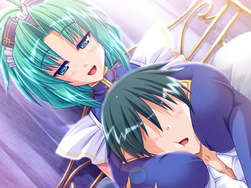 19P Beautiful busty hentai battle maid lets her master fuck her hard