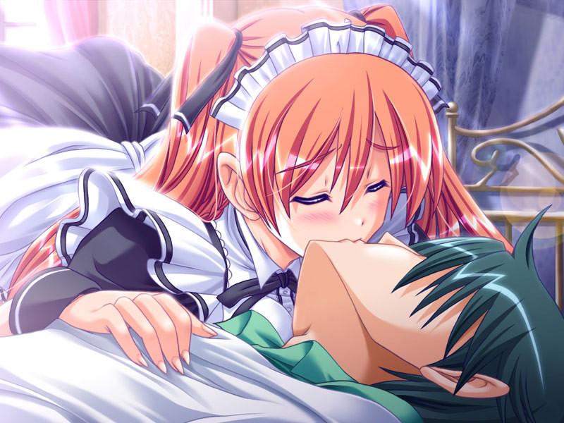 19P Beautiful busty hentai battle maid lets her master fuck her hard