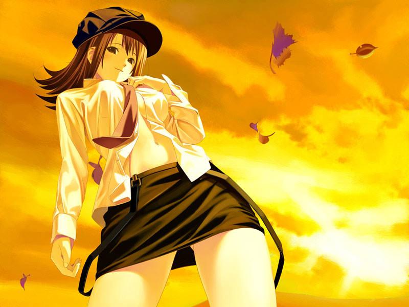 20P Shy hentai schoolgirls with perky titties and petite bodies