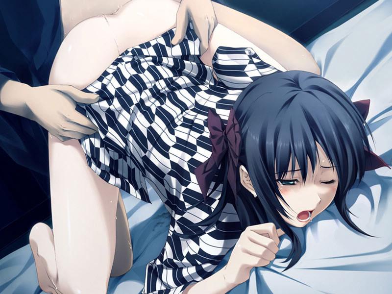 20P Shy hentai schoolgirls with perky titties and petite bodies