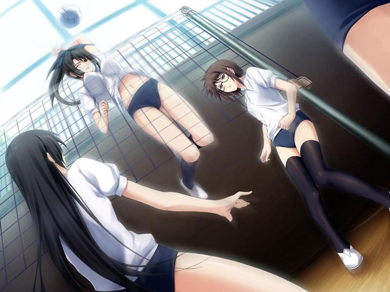 20P Shy hentai schoolgirls with perky titties and petite bodies